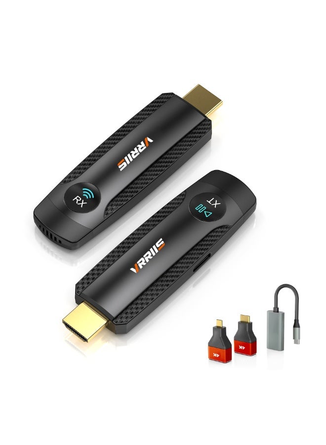 دونجل انعكاس شاشة لاسلكي HDMI، جهاز إرسال فيديو عالي الدقة 1080P من الكمبيوتر إلى التلفزيون/جهاز العرض - Image 1