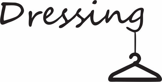 Reysa Tasarım Reysa Design Dressing Door Sticker Black 20X15 cm  - Image 2