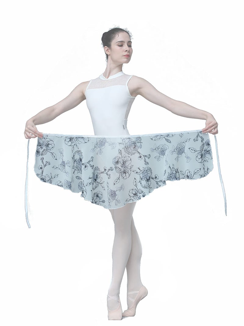 Dance Favourite Ballet Chiffon Wrap Skirts for Women and Girls (WRAPDF017) - Image 4