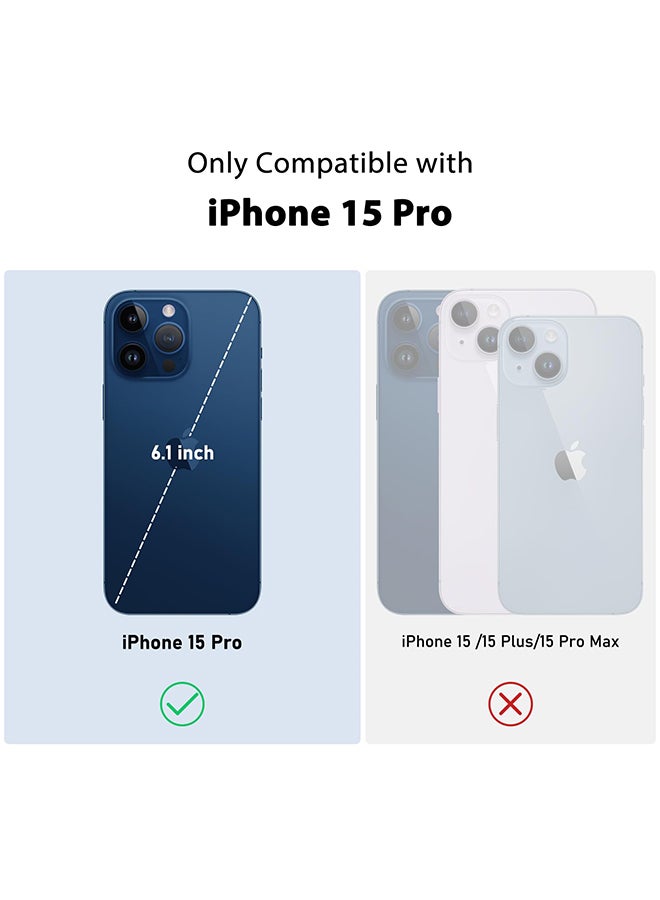 Nillkin Camshield Pro Magnetic Case for iPhone15 Pro Black - Image 2