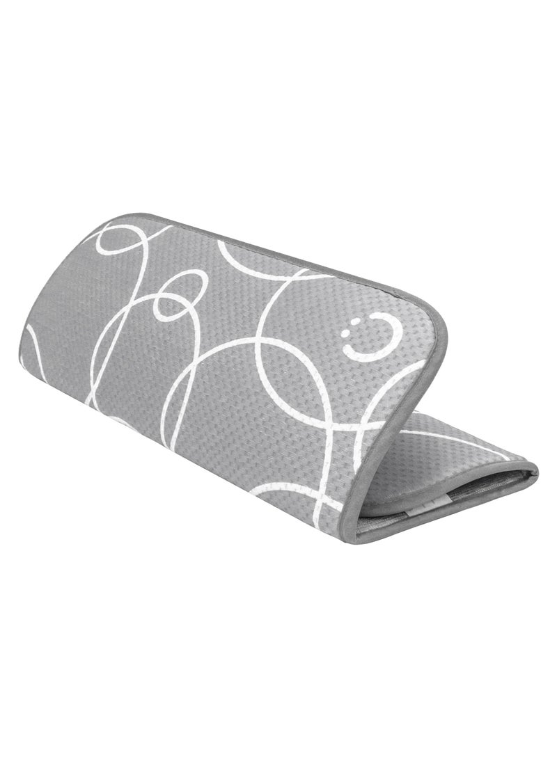 يبي Ubbi - سجادة تجفيف من الألياف الدقيقة - رمادي - عبوتان - Image 4