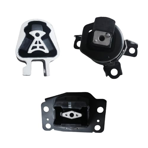 Yllshengyu Set of 3 Engine Motor Transmission Mount Kit Compatible with Fusion 20132016 L4 25L Replaces OE A5603 A5710 A5606 6G9Z6068A DG9Z6038H DP5Z6068A - Image 1