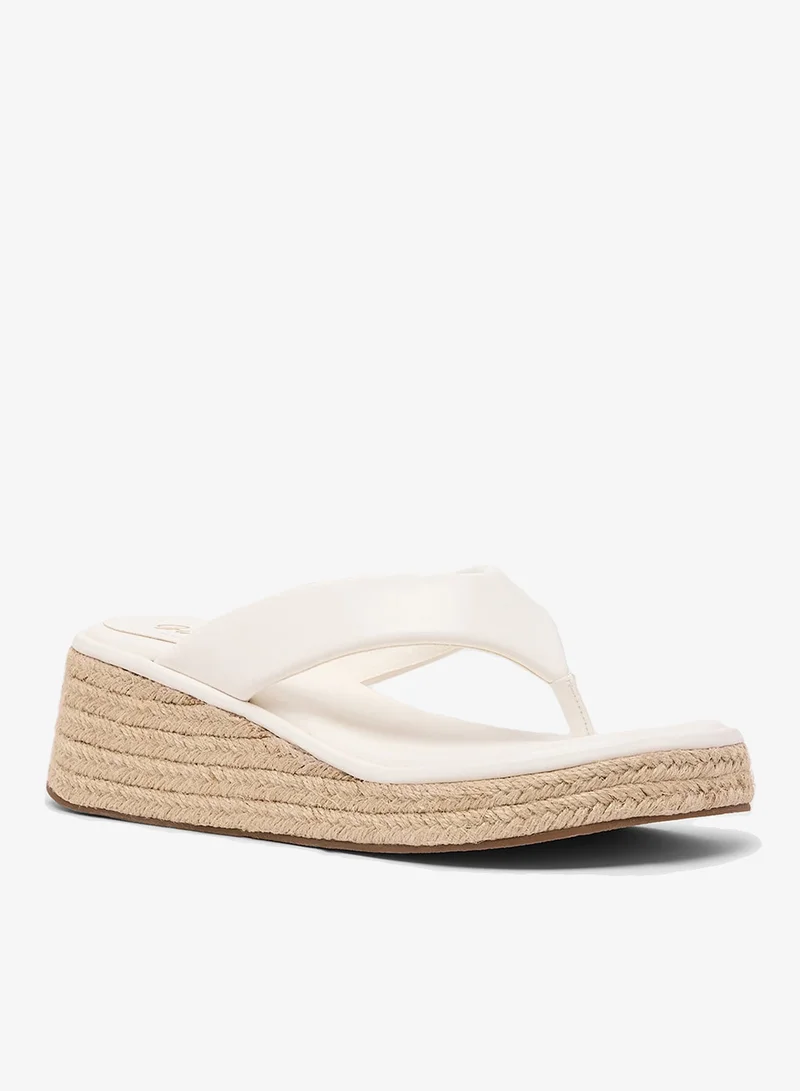 Ginger Mid Wedge Thong Sandal