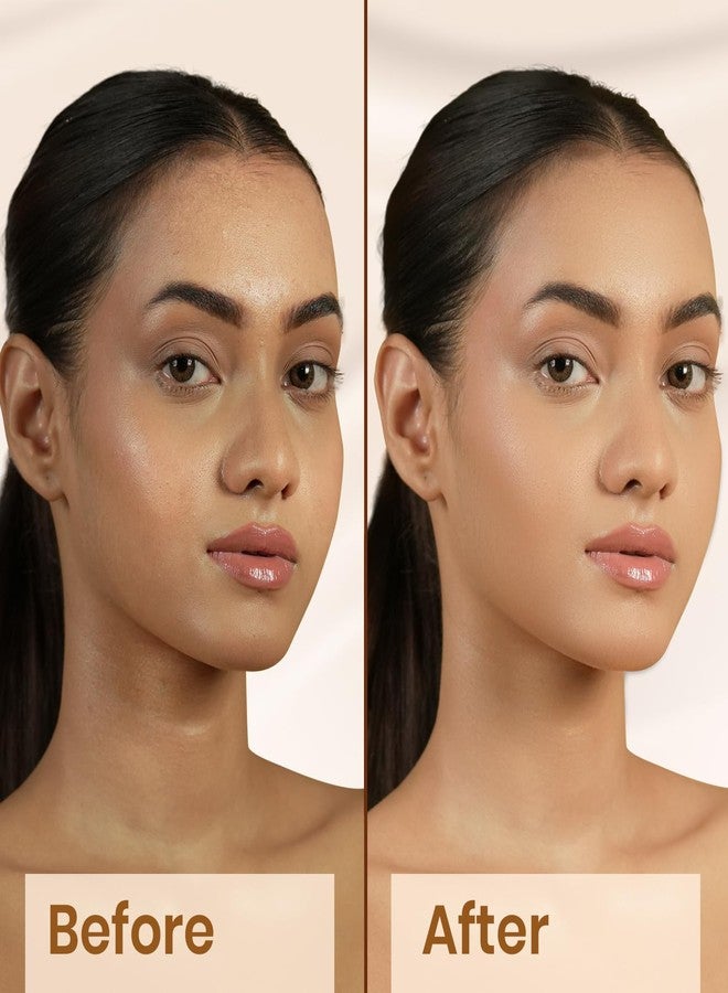 ME-ON High Coverage Foundation for Women | Lightweight & Oil-Control Formula | Easy to Blend | Smooth, Natural Matte Finish | Long-Lasting Base Makeup (N01-Cool Ivory, 30 ml) - Image 3