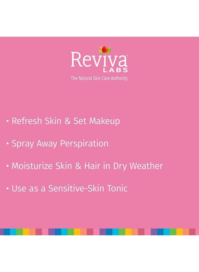 Reviva Labs Facial Spray Rosewater For Normal To Dry Skin 8Ounces (Pack Of 3)  - Image 5