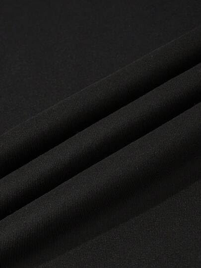 Trillion Polyester Blend Regular Fit Printed Hoodie for Men | Sweatshirt for Men, 2XL, Black - Image 3