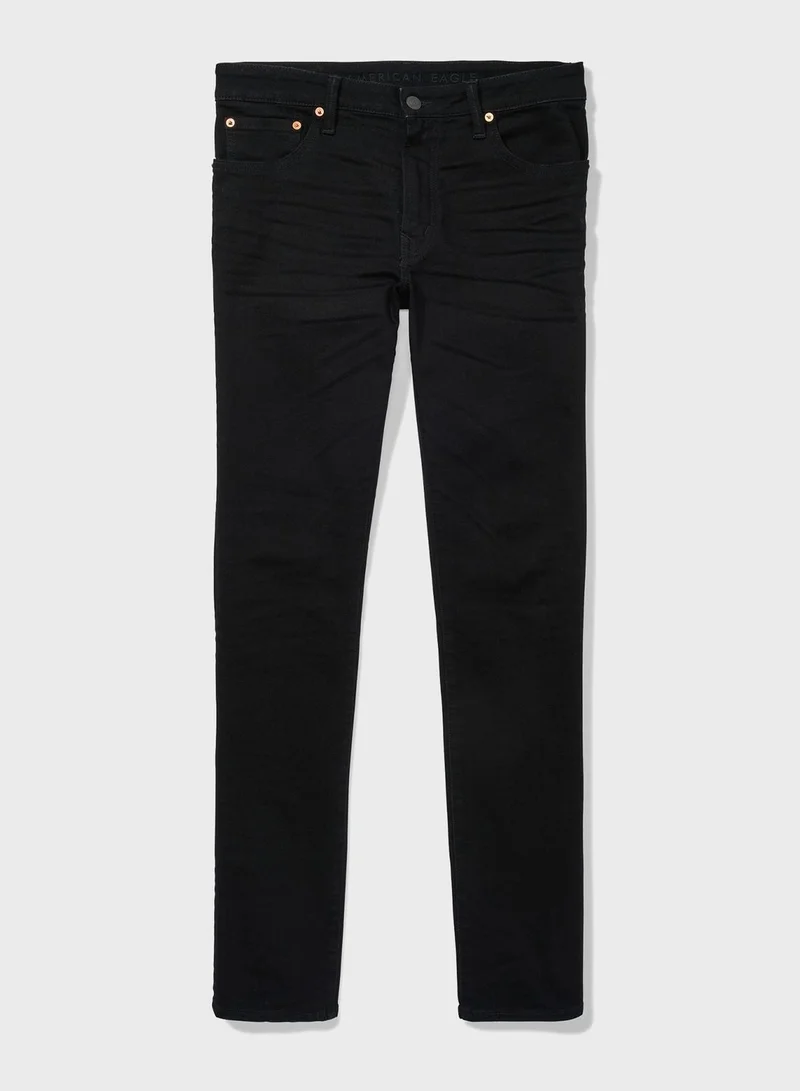 امريكان ايجل Rinse Wash Slim Fit Jeans
