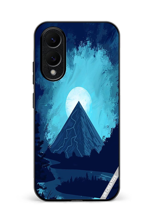 Protective Case Cover For Samsung Galaxy S25 Edge Mountain Design Multicolour