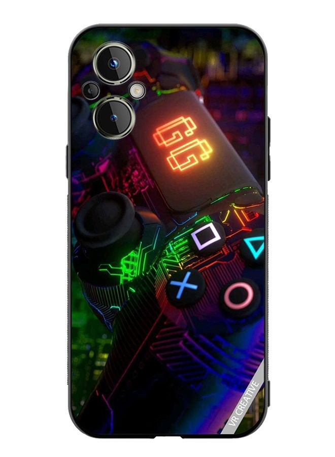 VR CREATIVE Protective Case Cover For OnePlus Nord N20 5G Gaming Design Multicolour - Image 1
