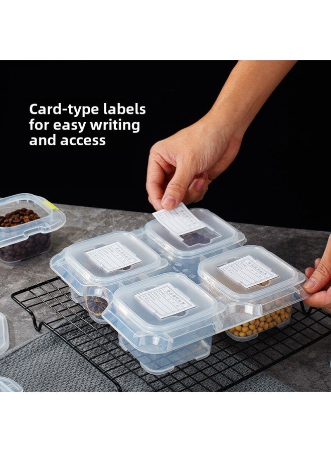 School Kindergarten Food Sample Box Restaurant Canteen Food Sample Small Size Preservation Box Plastic Sample Box-Specifications:Single Frame 250ml  - Image 3