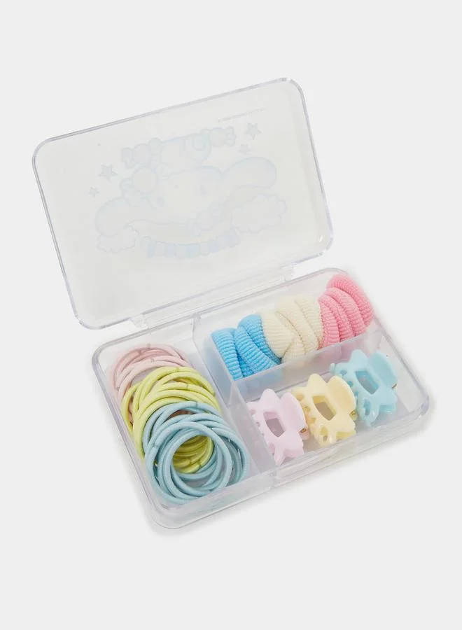 Styli 46-Piece Cinnamoroll Hair Elastic and Claw Clip Set