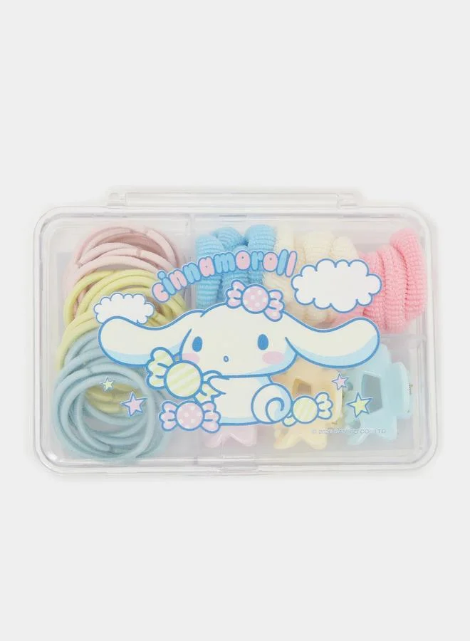 Styli 46-Piece Cinnamoroll Hair Elastic and Claw Clip Set
