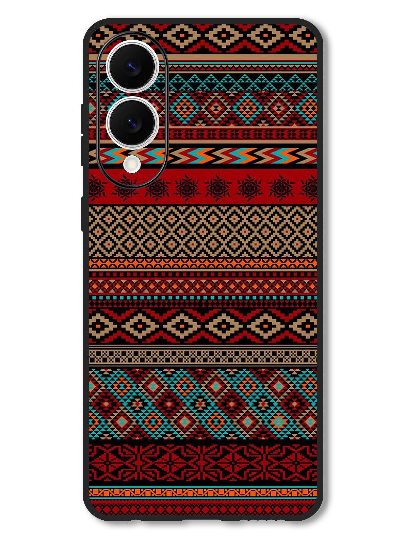 Theodor Case Compatible with Samsung Galaxy S25 Edge 6.7 Inch Protection Shockproof Bumper Cover Patterns - Image 1