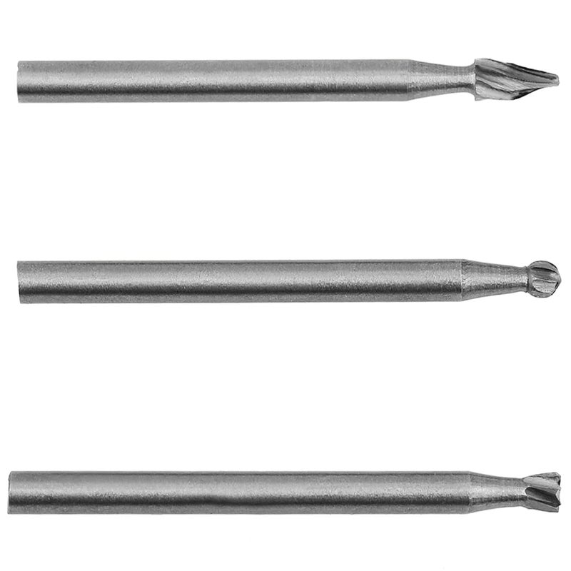 14 قطعة من مجموعة شفرات منشار الطحن من HSS بمقاسات 5 أحجام، مجموعة أدوات نحت الخشب مع قضيب - Image 5