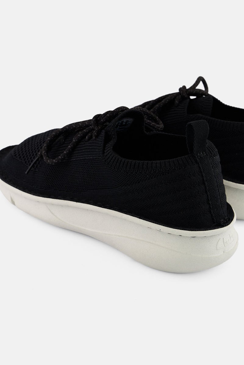 clarks Women Standard Origin Lace Up Shoes, Black  - Image 2