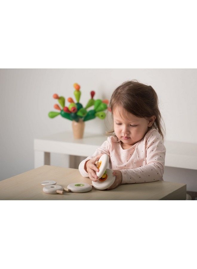 PlanToys Wooden Lacing Sheep Sorting And Stacking Toy (5150) ; Sustainably Made From Rubberwood And Nontoxic Paints And Dyes - Image 4