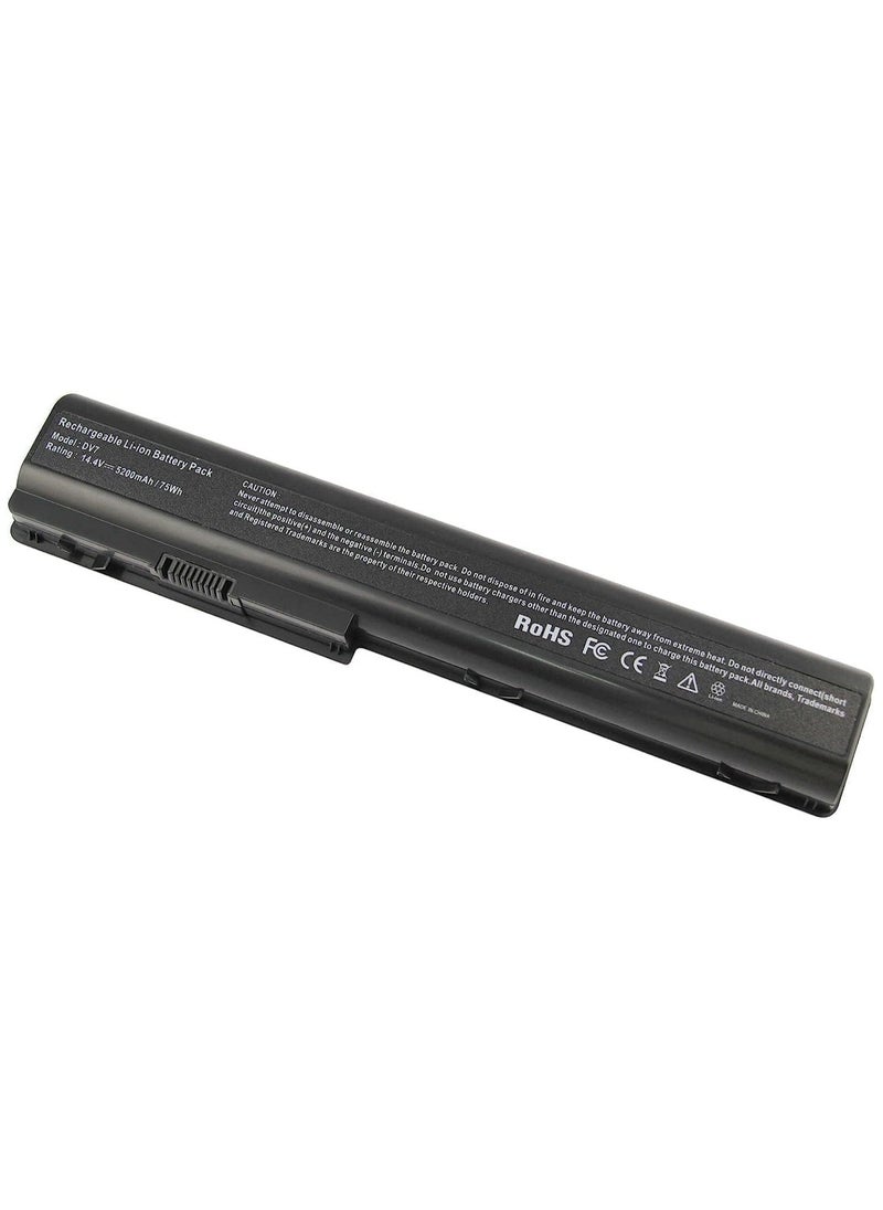 Generic - New DV7 Replacement Battery Compatible with HP Pavilion DV7-3111EA DV7-1153CA DV7-3020SA DV7-2030EA HDX18 DV7 DV8 Series - Image 1