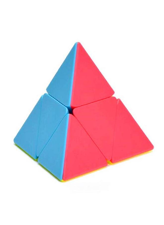 CuberSpeed - Pyramorphix Stickerless Speed Cube Pyraminx 2X2 Cube Puzzle - Image 1