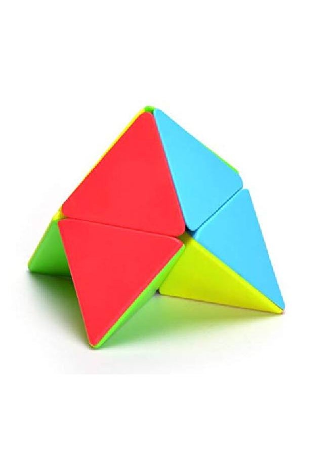 CuberSpeed - Pyramorphix Stickerless Speed Cube Pyraminx 2X2 Cube Puzzle - Image 1