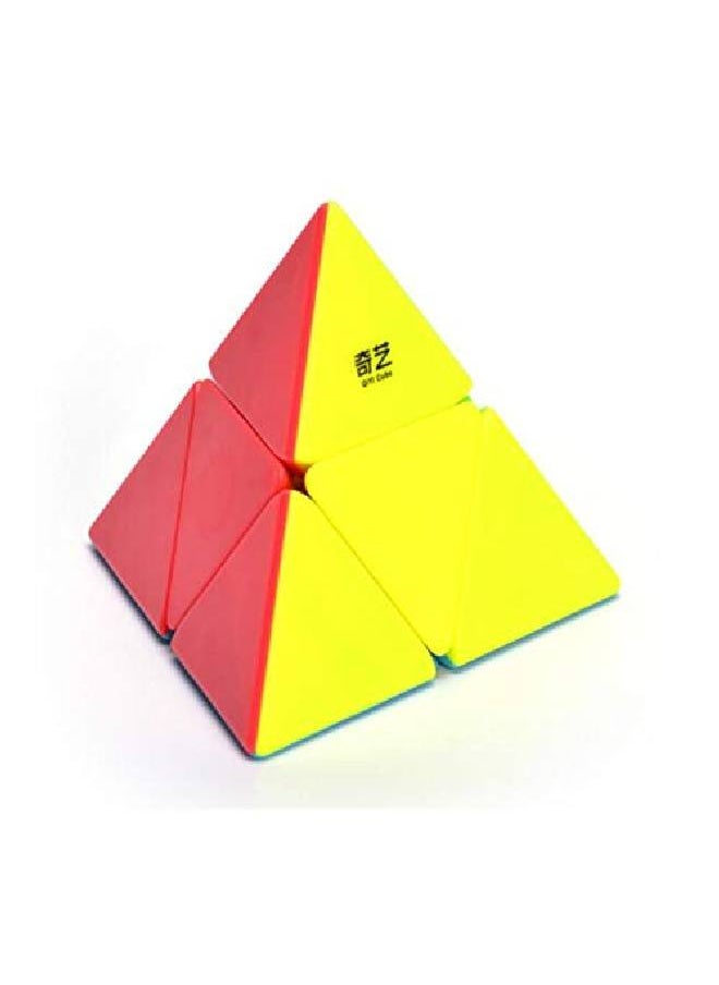 CuberSpeed - Pyramorphix Stickerless Speed Cube Pyraminx 2X2 Cube Puzzle - Image 1