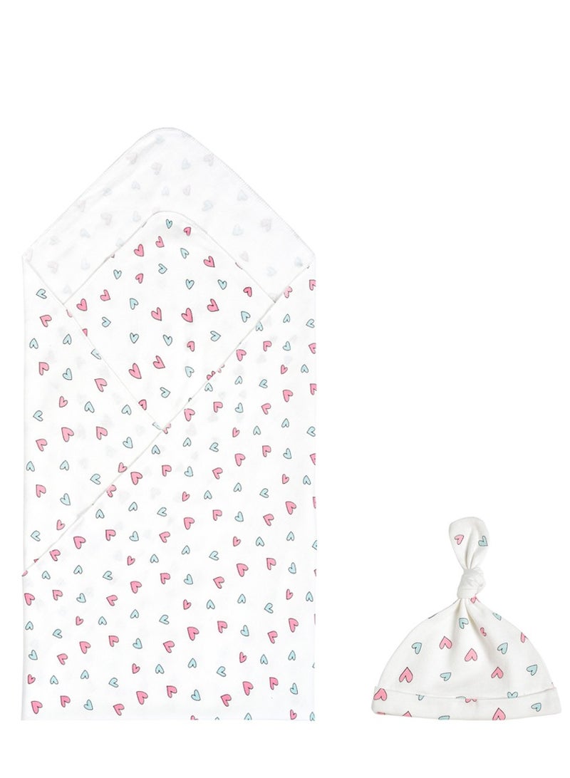 انسولار طفل رضيع قبعة مجموعة بطانية طفل رضيع - Image 1