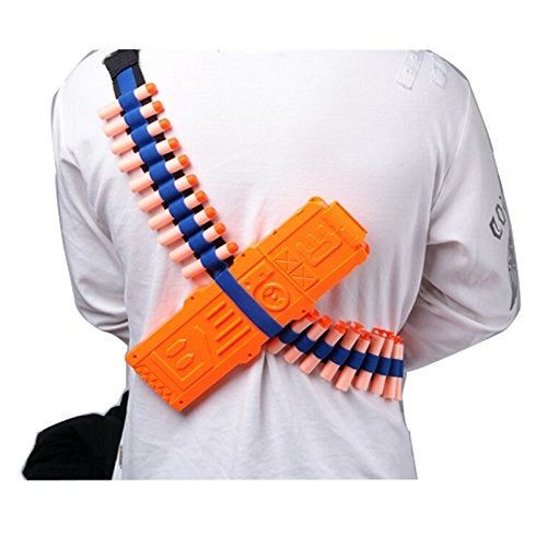 PATPAT® Soft Bullet Clip Quick Reload Clip for Nerf Elite Series Pack of 18 Bullets Ammo Cartridge Dart Nerf Clip, Toy Gun for Nerf Gun Bullet, Best Gifts for Boys - Orange - Image 4