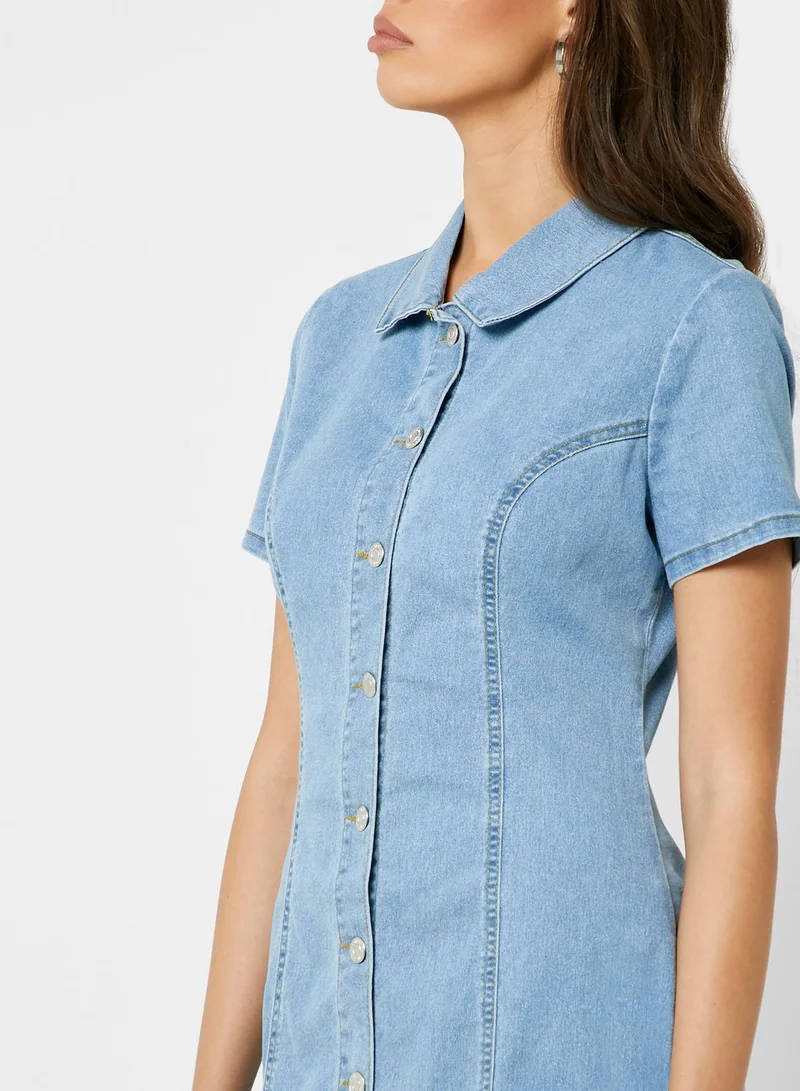 NEW LOOK Denim Shirt Dress