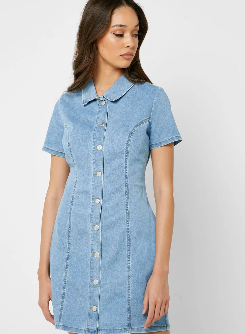 NEW LOOK Denim Shirt Dress
