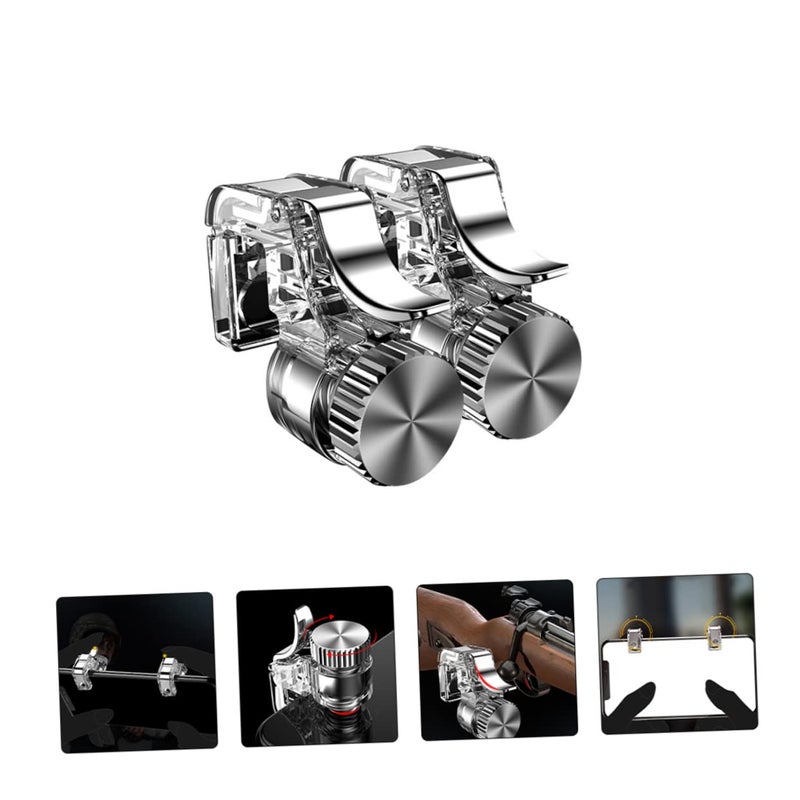 Phone Game Controller Triggers 1 Pair Lightweight Non Slip Design Enhanced Accuracy Gaming Accessories - Image 3
