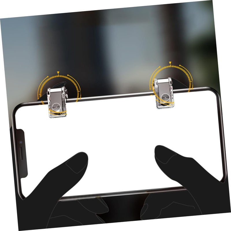 Phone Game Controller Triggers 1 Pair Lightweight Non Slip Design Enhanced Accuracy Gaming Accessories - Image 4