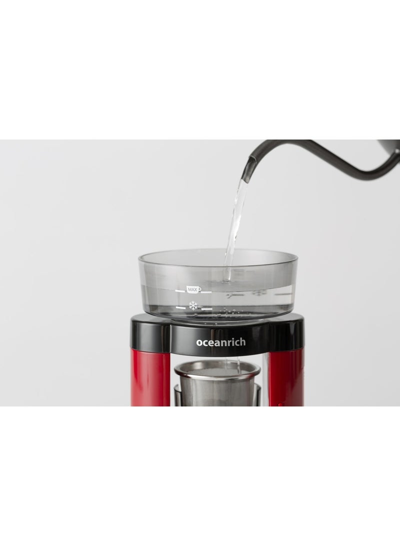 Oceanrich S3 Plus 2-in-1  Portable Automatic Pour Over Coffee & Tea Maker – Rotating Drip System, Battery Powered, 250ml Capacity - Image 3