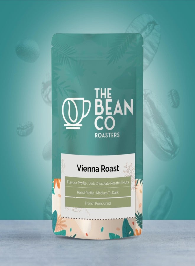 THE BEAN CO قهوة مطحونة من محمصة فيينا من ذا بين كو روستر | تحميص متوسط إلى داكن | عطرية، غنية القوام وناعمة | قهوة مطحونة فاخرة محمصة طازجة (موكا بوت، 150 غرام) - Image 5