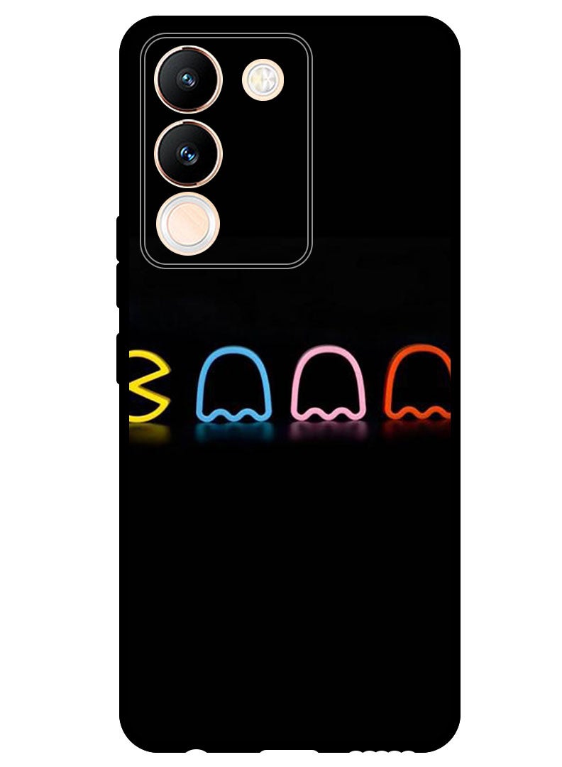Theodor Protective Case Anti Scratch Shock Proof Bumper Cover For Vivo Y200 Pacman - Image 1