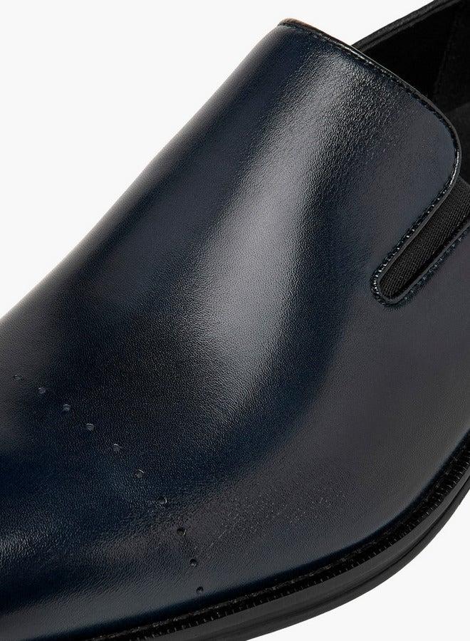 DUCHINI Men's Solid Slip-On Loafers - Image 4