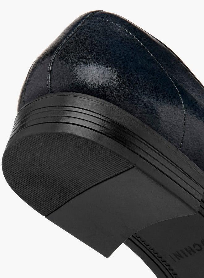 DUCHINI Men's Solid Slip-On Loafers - Image 5