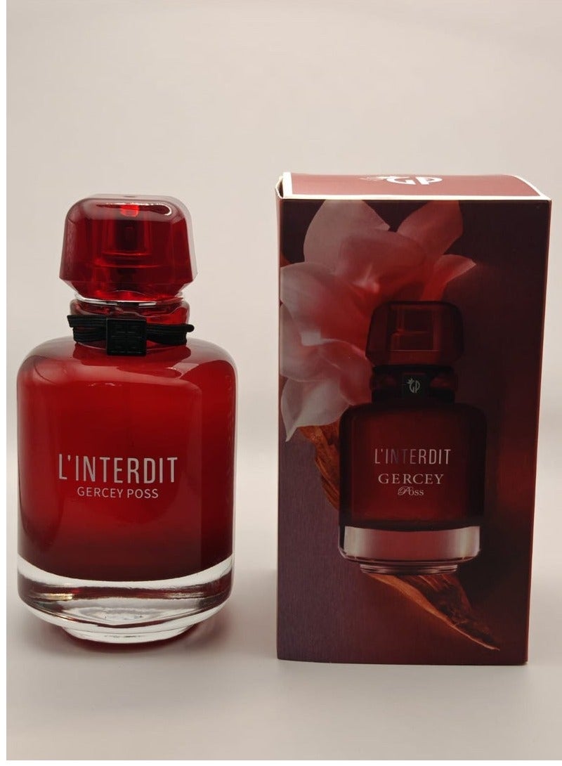 Infinito Perfume from Jersey Interdit Rouge 100 ml - Image 1