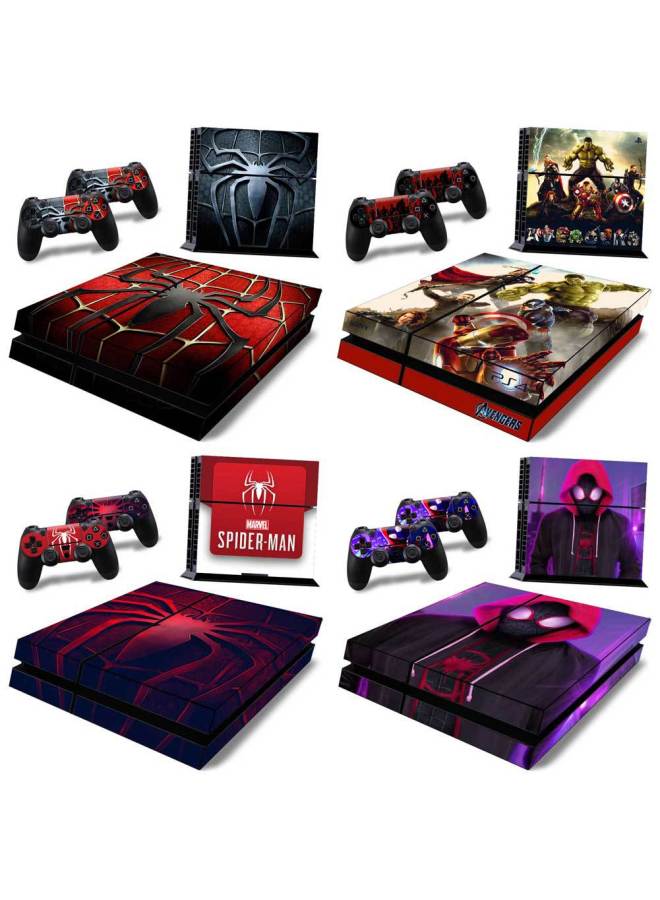 PS4 Sticker Game Machine Sticker Movie Theme Series 2 Color Sticker Protective Film Easy To Sticker-Color:XY-PS4-1797 - Image 2