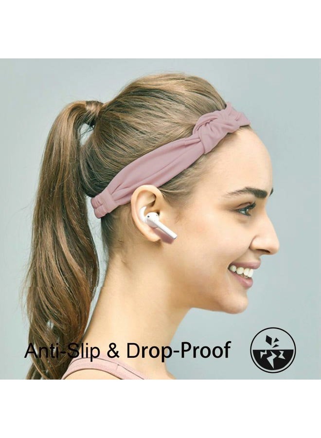 REEYEAR Anti-Slip Earhooks Soft Silicone Skin Compatible with Apple Headphone 2 & 1 Lightweight Sound Quality Enhancement for Headphones Outdoor Activities in-Ear EarHook 2 Pairs White - Image 2