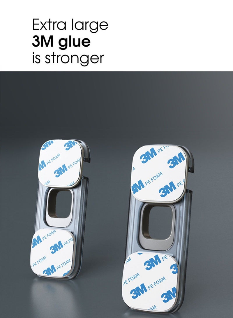 5 Pcs Child Proof Refrigerator Lock, Fridge, Cabinets, Freezer Door Lock Apply to Max 1"(25mm) Sealing Strip for Toddlers and Kids, No Tools Need or Drill - Image 5