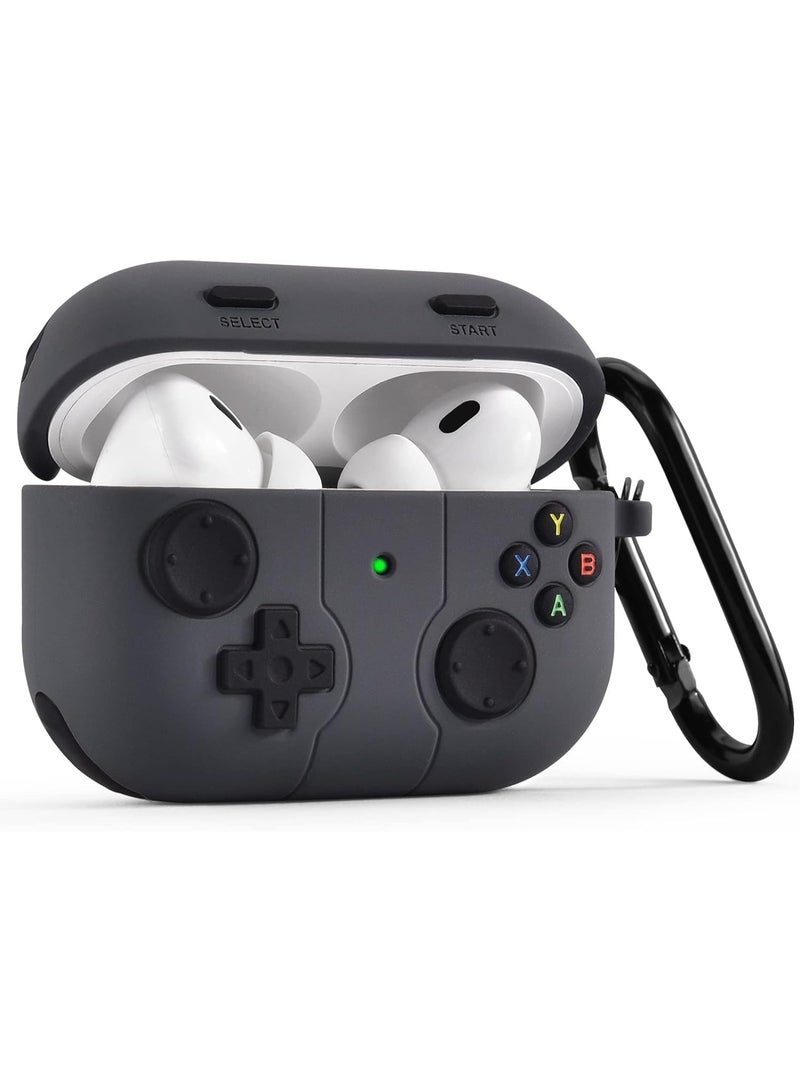 AirPod Pro 2 Case Cover, Cute Funny Game Silicone Protective Case with Keychain for Airpods Pro 1st/2nd Generation - Image 1