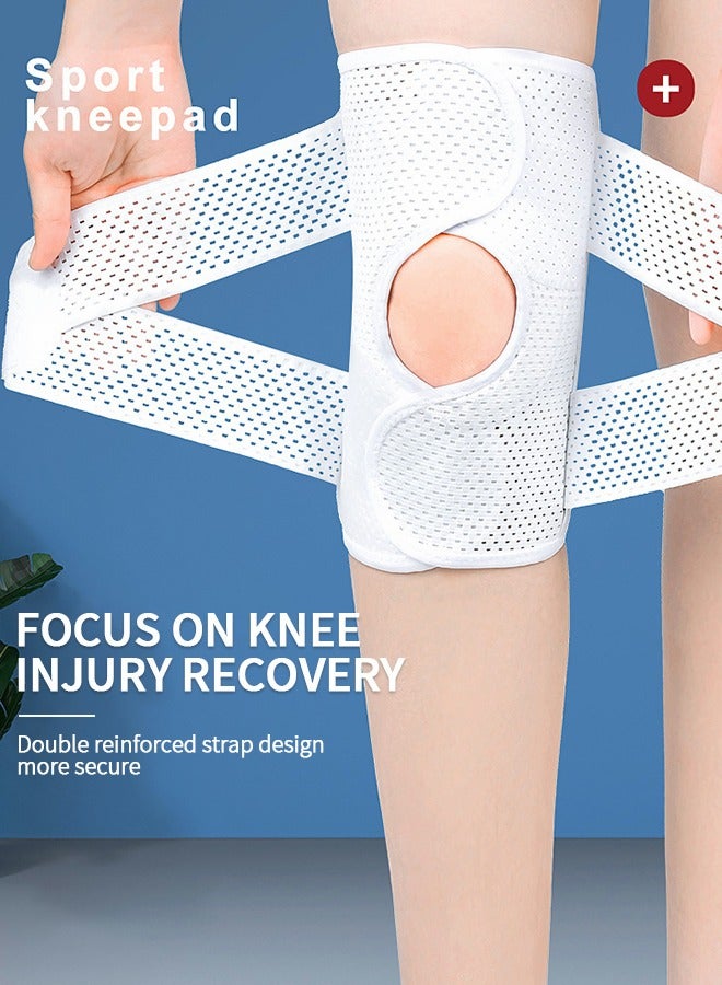 GROIC Knee Brace with Side Stabilizer, Knee Protector for Meniscus Torn Knee Pain ACL MCL Arthritis Injury Recovery, Sports Protective Equipment - Image 2