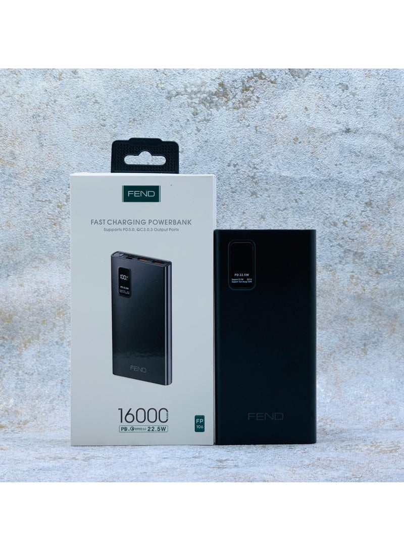 Fend FP106 16000 mAh 22.5W  Fast Charging Power Bank - Image 3