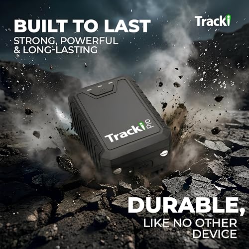 Tracki تراكي برو - جهاز تتبع GPS للمركبات – مقاوم للماء ومغناطيسي مع تقنية 4G LTE، بطارية طويلة العمر تصل إلى 7 أشهر، مسافة غير محدودة، تنبيهات ذكية، جهاز تتبع مخفي (يتطلب اشتراك) - Image 2