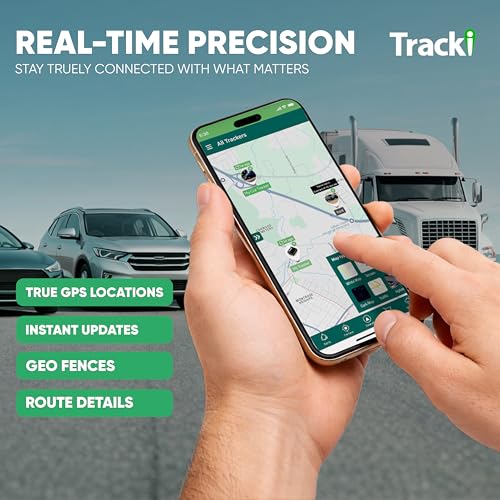 Tracki تراكي برو - جهاز تتبع GPS للمركبات – مقاوم للماء ومغناطيسي مع تقنية 4G LTE، بطارية طويلة العمر تصل إلى 7 أشهر، مسافة غير محدودة، تنبيهات ذكية، جهاز تتبع مخفي (يتطلب اشتراك) - Image 5