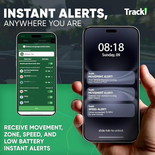 Tracki تراكي برو - جهاز تتبع GPS للمركبات – مقاوم للماء ومغناطيسي مع تقنية 4G LTE، بطارية طويلة العمر تصل إلى 7 أشهر، مسافة غير محدودة، تنبيهات ذكية، جهاز تتبع مخفي (يتطلب اشتراك) - Image 4