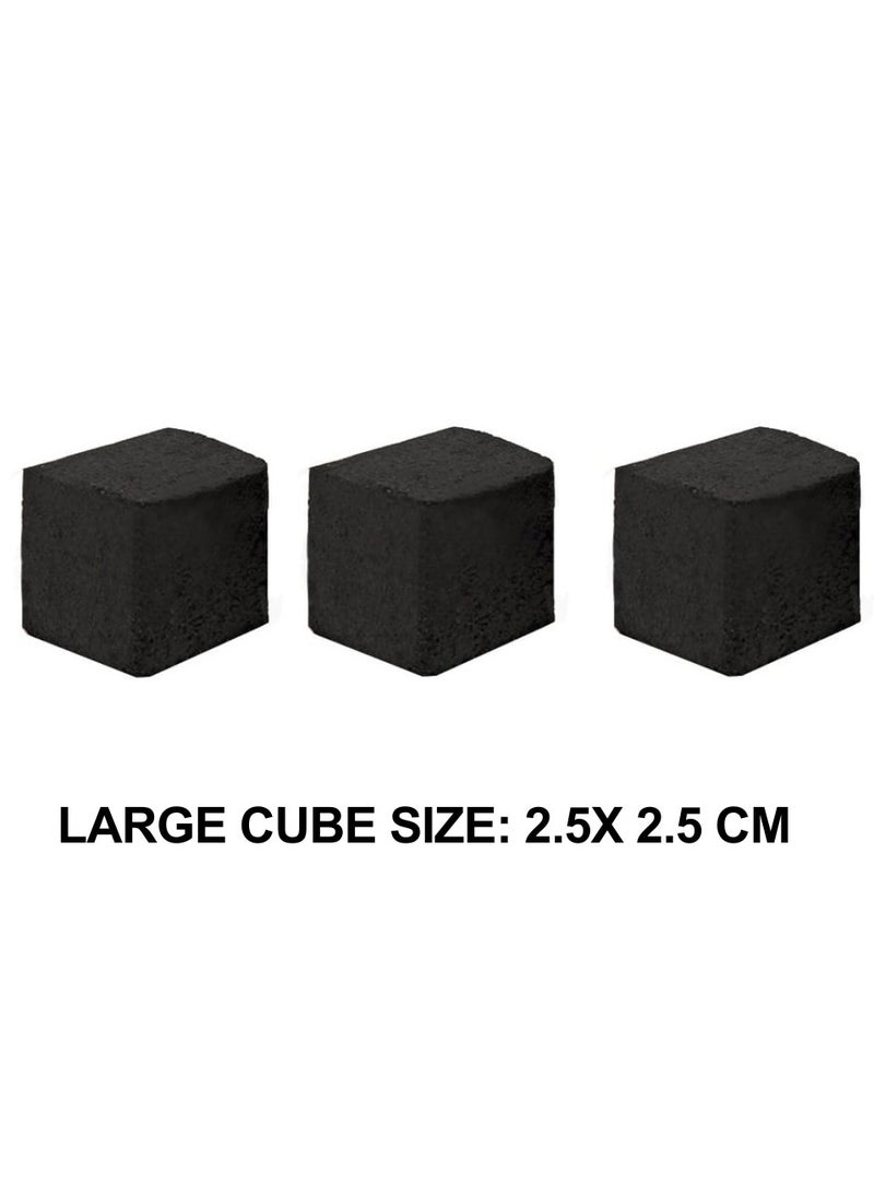 Black Diamond - Black Diamonds Coconut Shell Charcoal Cubes 72 PCS 1KG X 5 Boxes Packed In 1 Kg Carton Box With 72 Pcs Long Lasting Premium Quality - Image 1