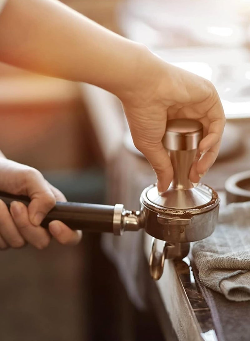 تامبر القهوة 51 ملم – مكبس إسبرسو مزود بقاعدة من السيليكون عالي الجودة - Image 2