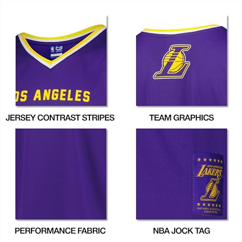 Ultra Game Boys NBA Official Tank Top Mesh Sleeveless Muscle T-Shirt, Boston Celtics, Team Color, 8 - Image 3