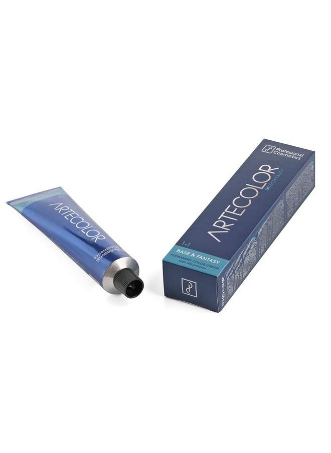 بروفشنال كوزماتيكس كريم تلوين الشعر Artecolor من Professional Cosmetics، 7.77 أشقر متوسط بنفسجي مكثف، 120 جم  - Image 3