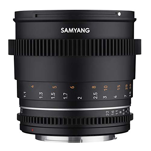 Samyang MF 85MM T1.5 VDSLR MK2 Lens for Sony E, Black - Image 3